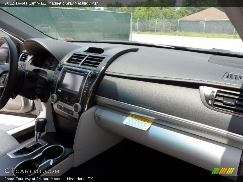 Magnetic Gray Metallic / Ash 2012 Toyota Camry LE