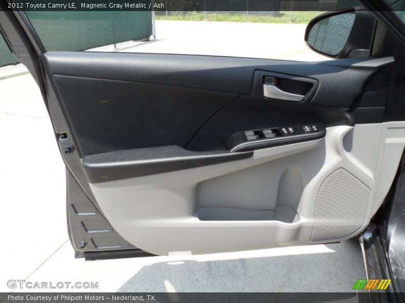 Magnetic Gray Metallic / Ash 2012 Toyota Camry LE