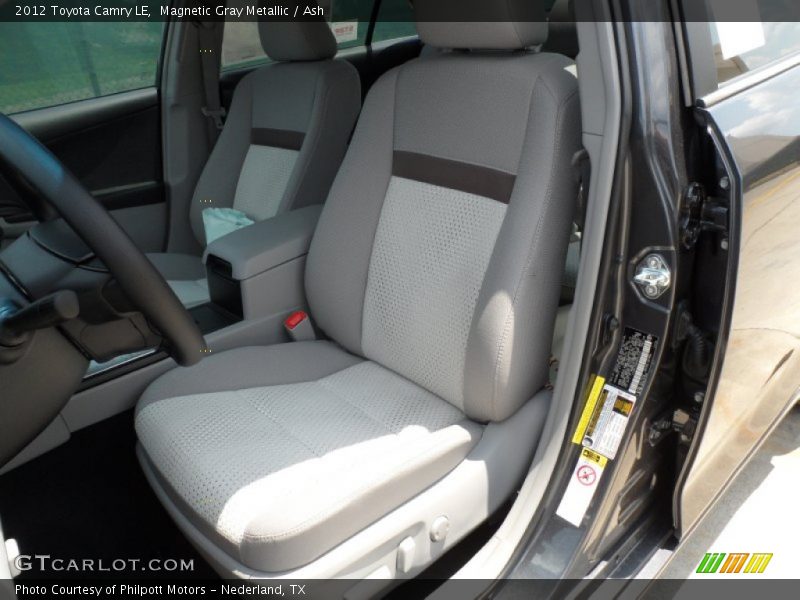 Magnetic Gray Metallic / Ash 2012 Toyota Camry LE