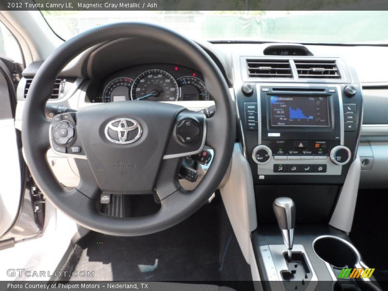 Magnetic Gray Metallic / Ash 2012 Toyota Camry LE