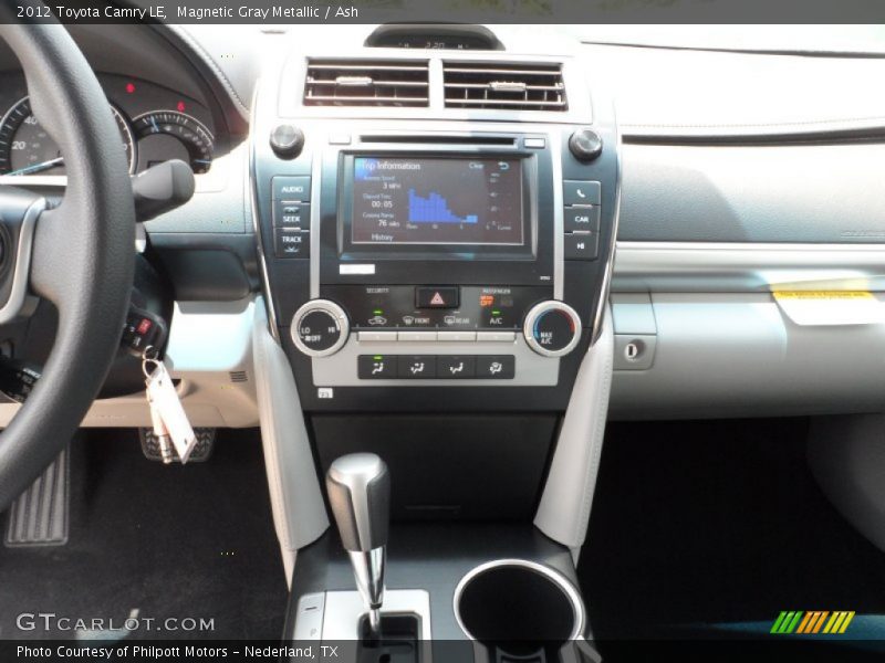 Magnetic Gray Metallic / Ash 2012 Toyota Camry LE