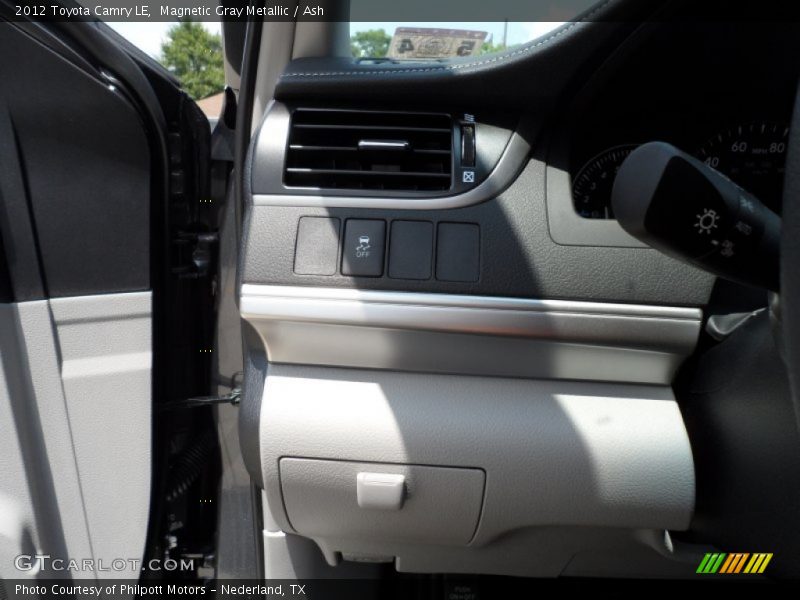 Magnetic Gray Metallic / Ash 2012 Toyota Camry LE