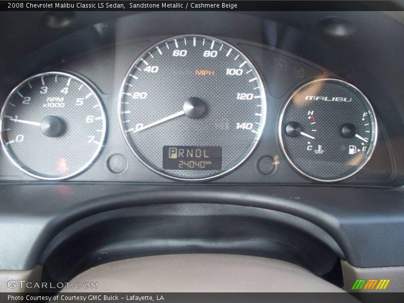 Sandstone Metallic / Cashmere Beige 2008 Chevrolet Malibu Classic LS Sedan