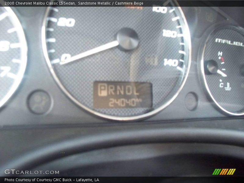 Sandstone Metallic / Cashmere Beige 2008 Chevrolet Malibu Classic LS Sedan