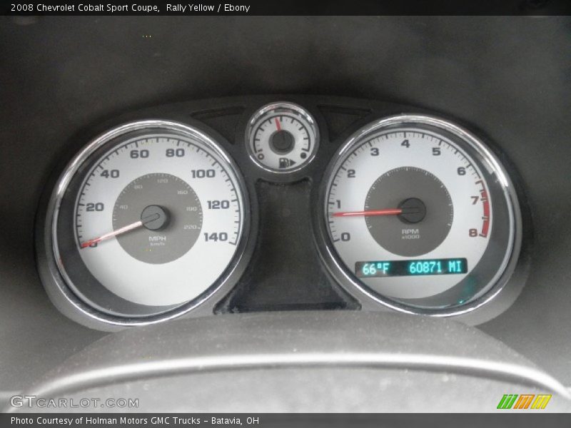  2008 Cobalt Sport Coupe Sport Coupe Gauges