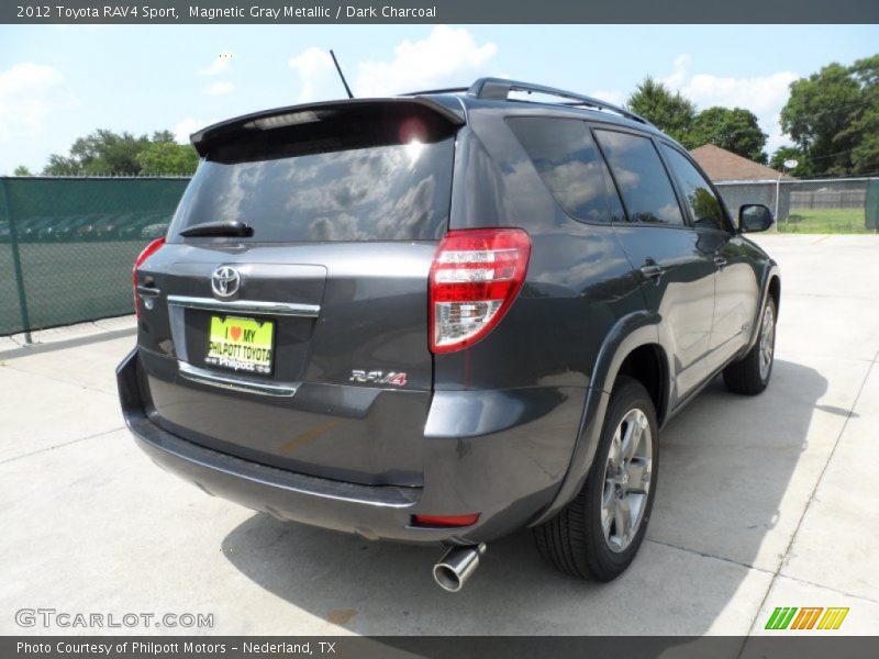 Magnetic Gray Metallic / Dark Charcoal 2012 Toyota RAV4 Sport