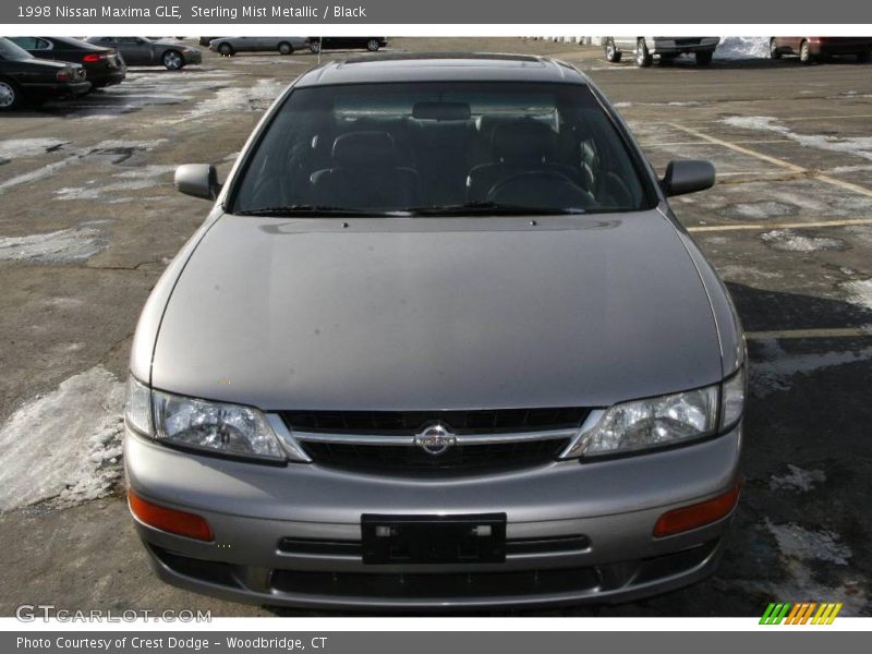 Sterling Mist Metallic / Black 1998 Nissan Maxima GLE