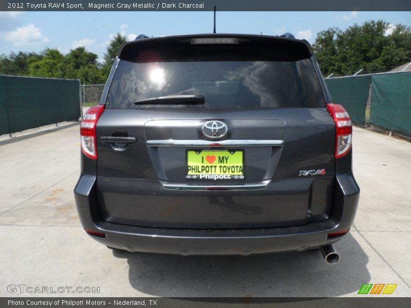 Magnetic Gray Metallic / Dark Charcoal 2012 Toyota RAV4 Sport