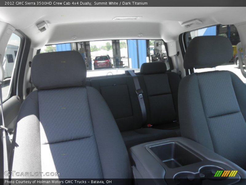 Summit White / Dark Titanium 2012 GMC Sierra 3500HD Crew Cab 4x4 Dually