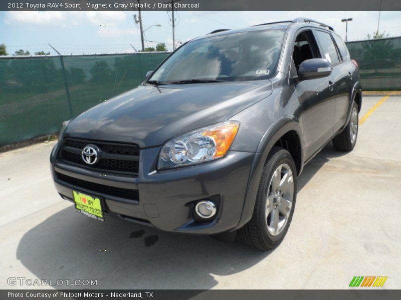 Magnetic Gray Metallic / Dark Charcoal 2012 Toyota RAV4 Sport