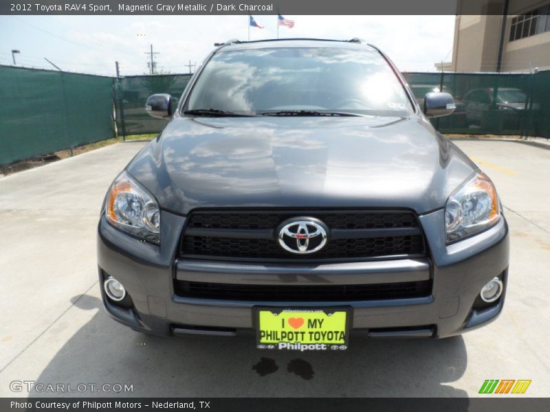 Magnetic Gray Metallic / Dark Charcoal 2012 Toyota RAV4 Sport