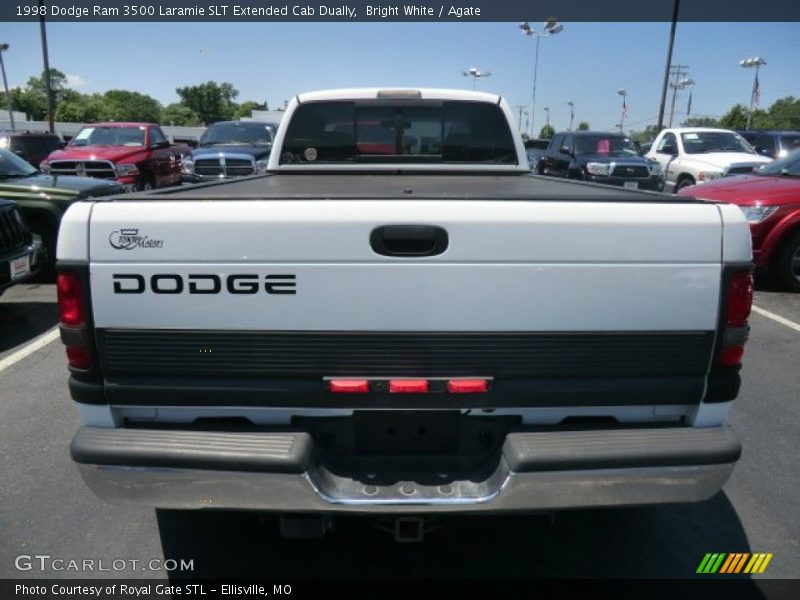 Bright White / Agate 1998 Dodge Ram 3500 Laramie SLT Extended Cab Dually