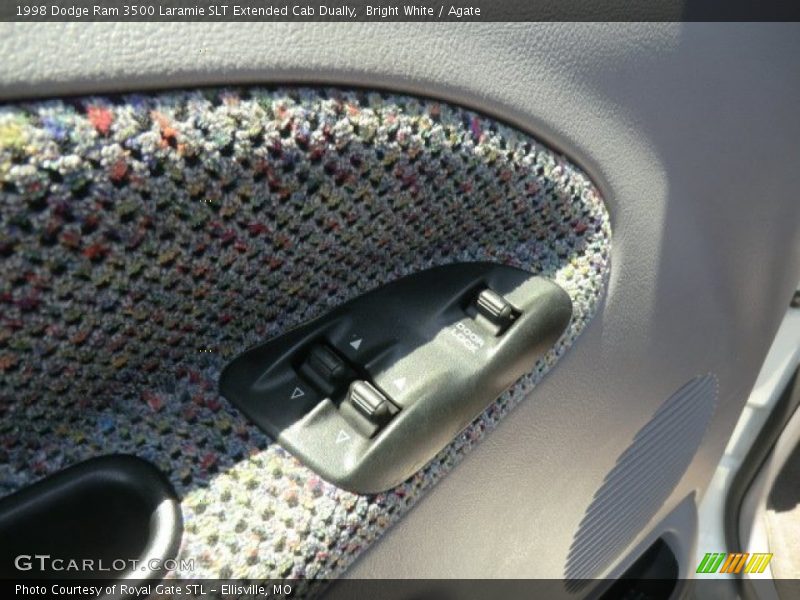 Bright White / Agate 1998 Dodge Ram 3500 Laramie SLT Extended Cab Dually