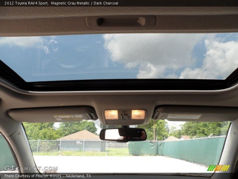 Magnetic Gray Metallic / Dark Charcoal 2012 Toyota RAV4 Sport
