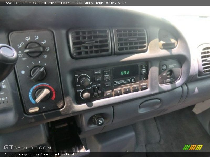 Bright White / Agate 1998 Dodge Ram 3500 Laramie SLT Extended Cab Dually