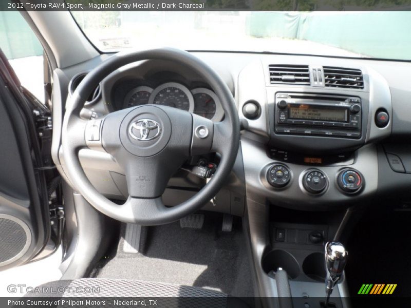 Magnetic Gray Metallic / Dark Charcoal 2012 Toyota RAV4 Sport