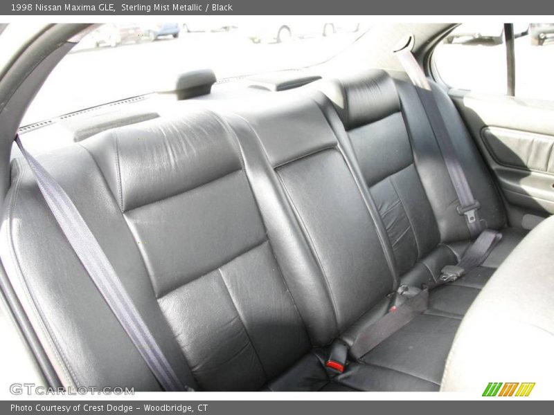 Sterling Mist Metallic / Black 1998 Nissan Maxima GLE
