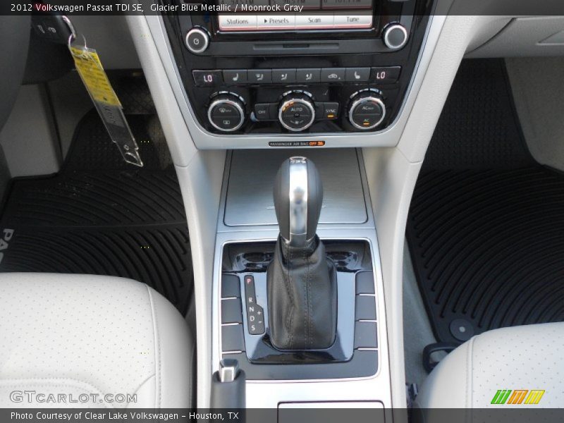 Glacier Blue Metallic / Moonrock Gray 2012 Volkswagen Passat TDI SE