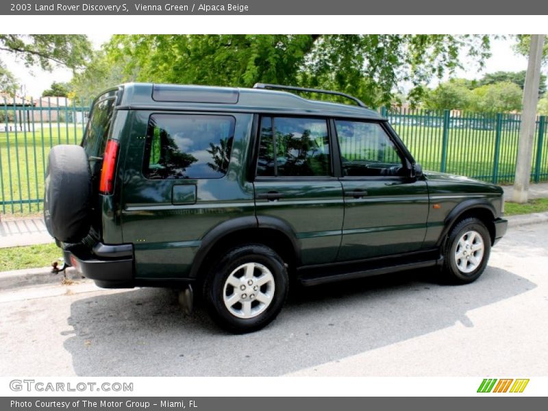 Vienna Green / Alpaca Beige 2003 Land Rover Discovery S