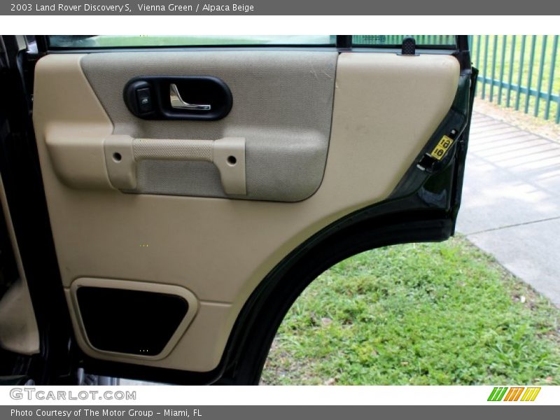 Vienna Green / Alpaca Beige 2003 Land Rover Discovery S