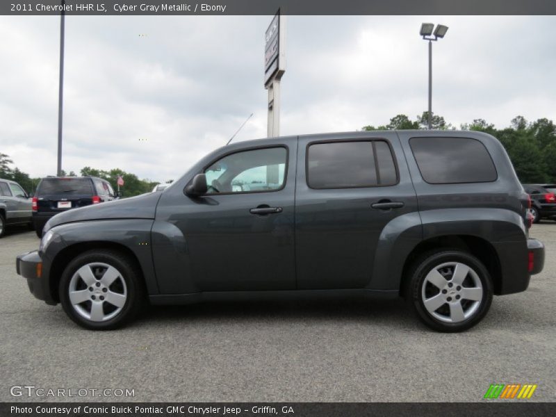 Cyber Gray Metallic / Ebony 2011 Chevrolet HHR LS