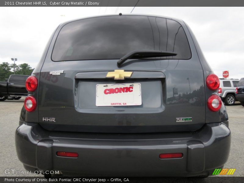 Cyber Gray Metallic / Ebony 2011 Chevrolet HHR LS