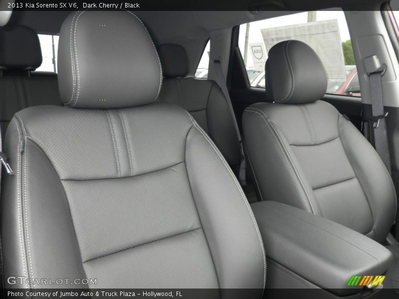 Dark Cherry / Black 2013 Kia Sorento SX V6