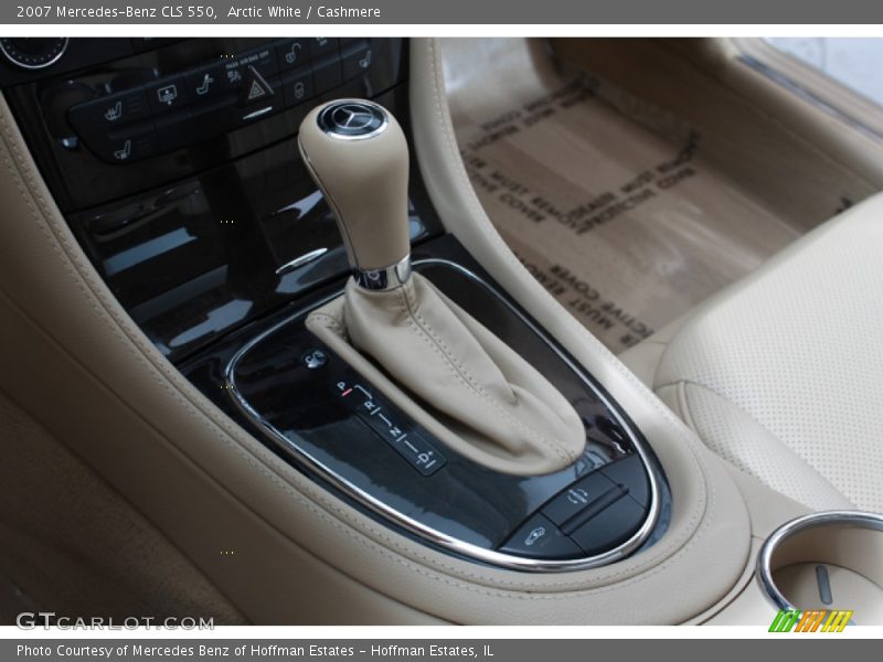 Arctic White / Cashmere 2007 Mercedes-Benz CLS 550