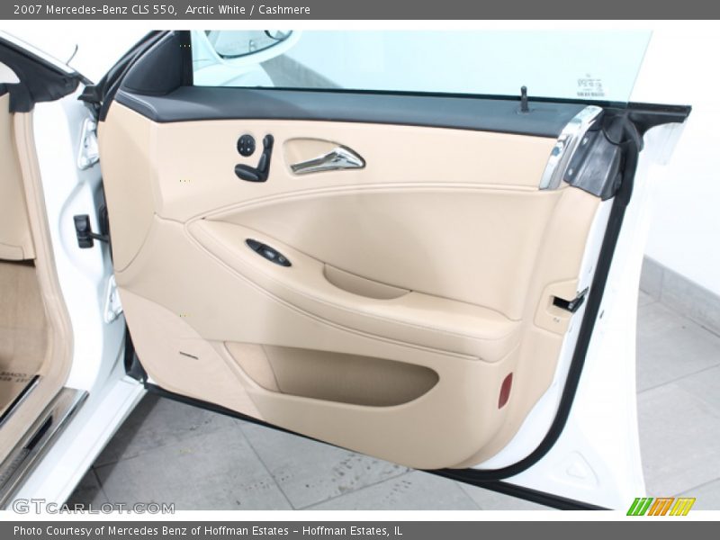 Arctic White / Cashmere 2007 Mercedes-Benz CLS 550