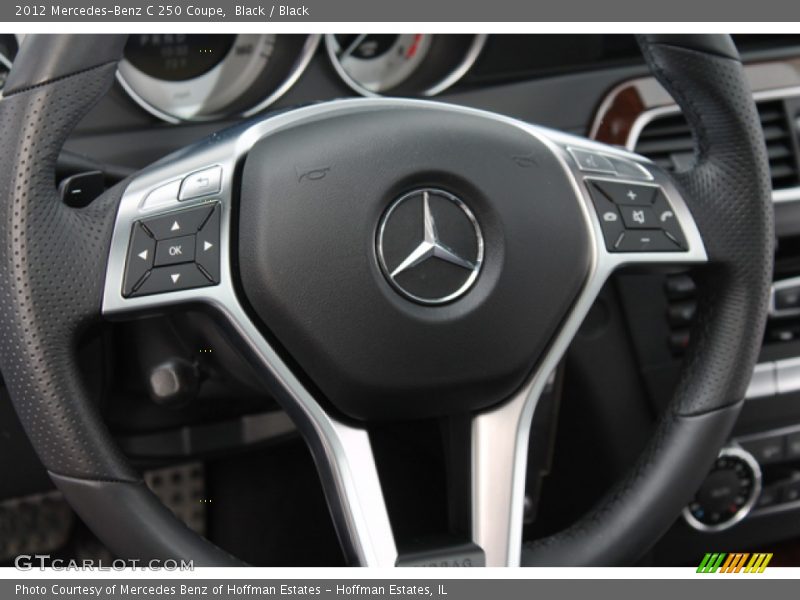 Black / Black 2012 Mercedes-Benz C 250 Coupe
