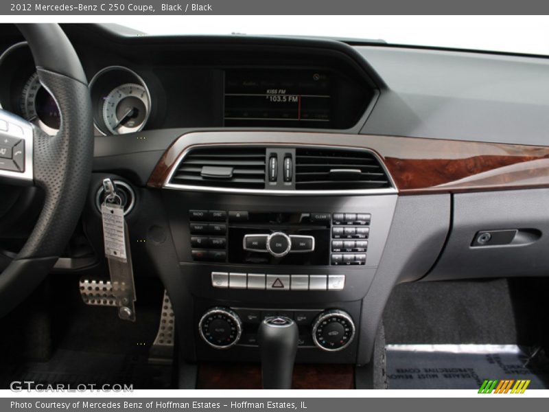 Black / Black 2012 Mercedes-Benz C 250 Coupe
