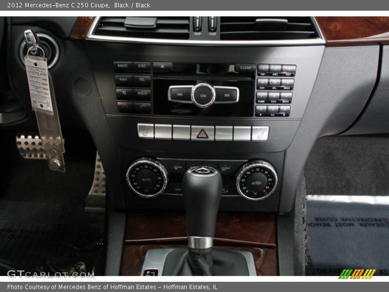 Black / Black 2012 Mercedes-Benz C 250 Coupe