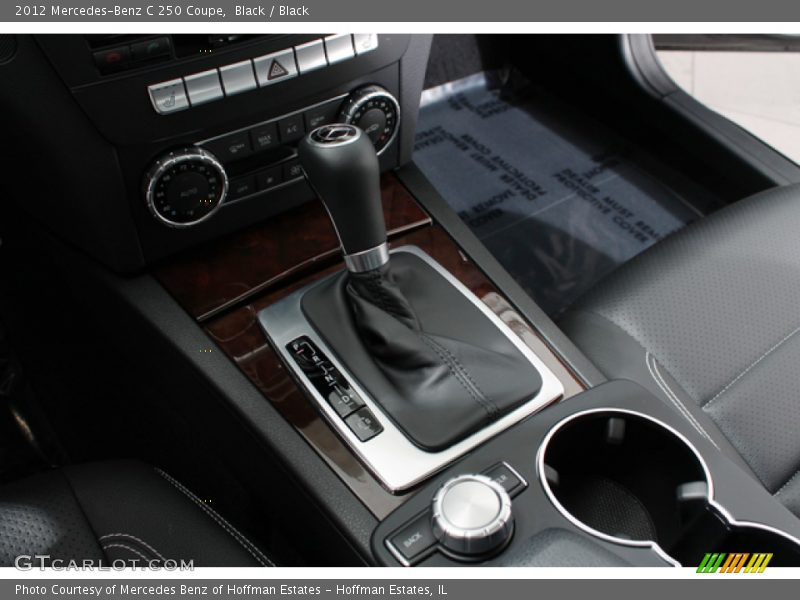 Black / Black 2012 Mercedes-Benz C 250 Coupe