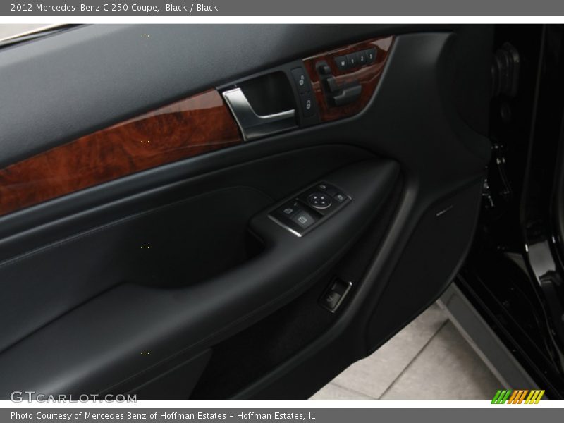 Black / Black 2012 Mercedes-Benz C 250 Coupe