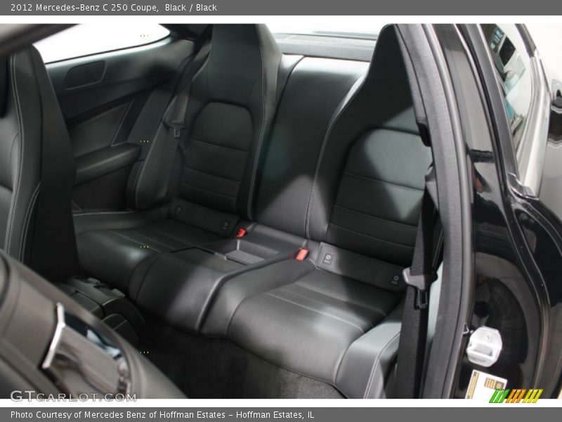 Black / Black 2012 Mercedes-Benz C 250 Coupe