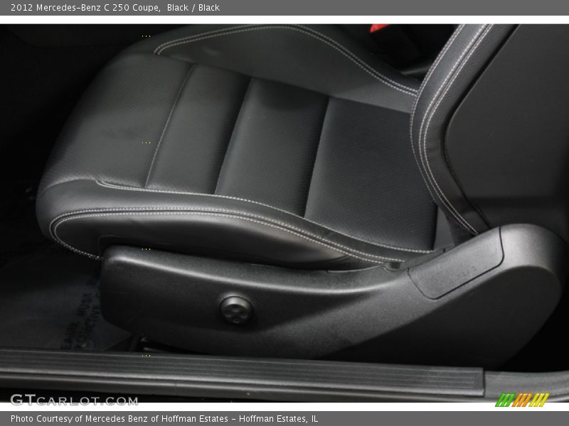 Black / Black 2012 Mercedes-Benz C 250 Coupe