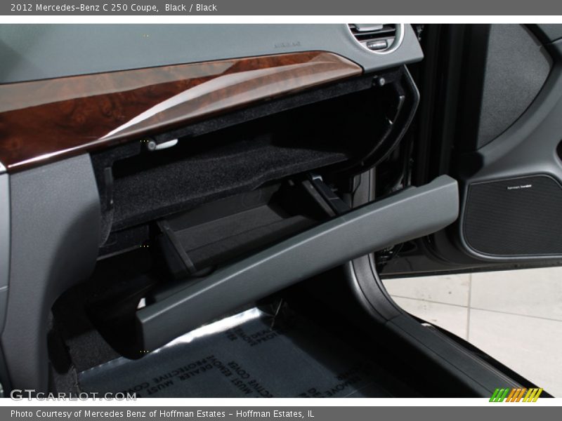 Black / Black 2012 Mercedes-Benz C 250 Coupe