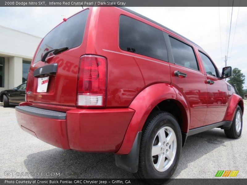 Inferno Red Crystal Pearl / Dark Slate Gray 2008 Dodge Nitro SXT