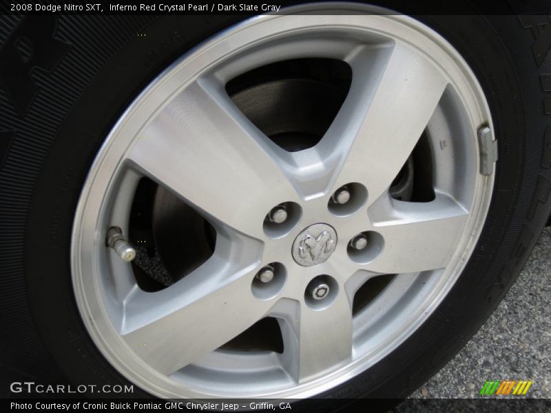 Inferno Red Crystal Pearl / Dark Slate Gray 2008 Dodge Nitro SXT