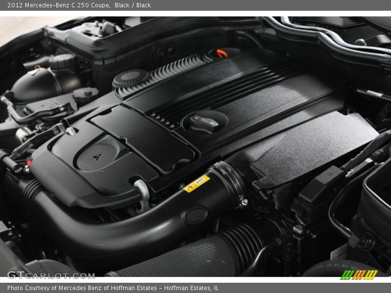 Black / Black 2012 Mercedes-Benz C 250 Coupe