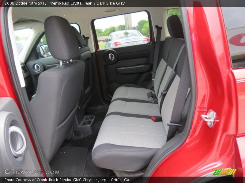 Inferno Red Crystal Pearl / Dark Slate Gray 2008 Dodge Nitro SXT