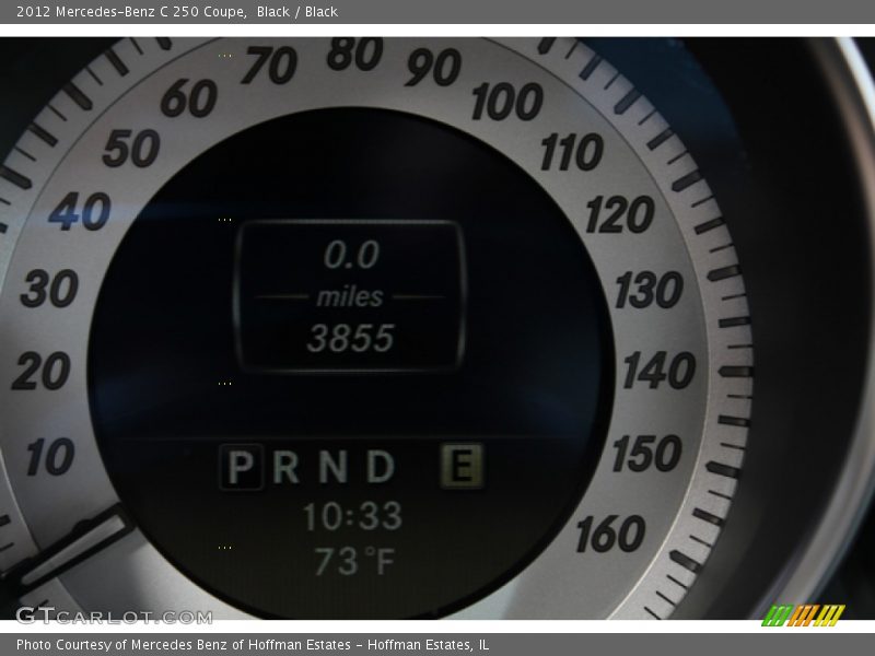 Black / Black 2012 Mercedes-Benz C 250 Coupe