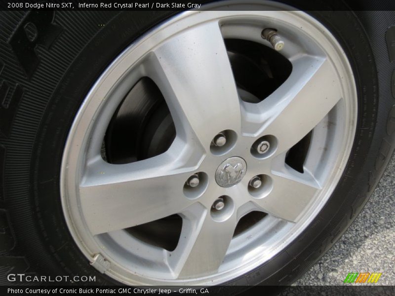 Inferno Red Crystal Pearl / Dark Slate Gray 2008 Dodge Nitro SXT
