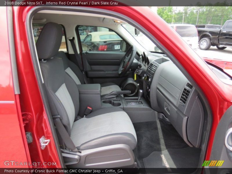 Inferno Red Crystal Pearl / Dark Slate Gray 2008 Dodge Nitro SXT