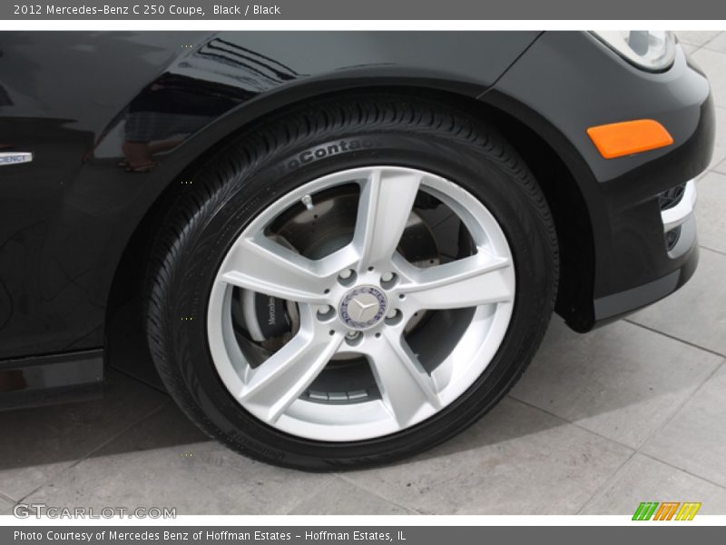 Black / Black 2012 Mercedes-Benz C 250 Coupe
