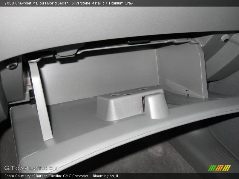 Silverstone Metallic / Titanium Gray 2008 Chevrolet Malibu Hybrid Sedan