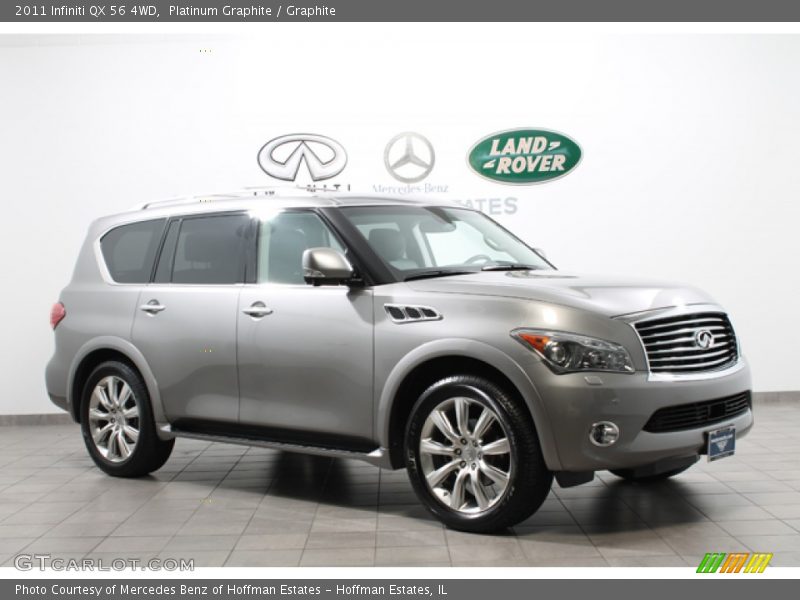 Platinum Graphite / Graphite 2011 Infiniti QX 56 4WD