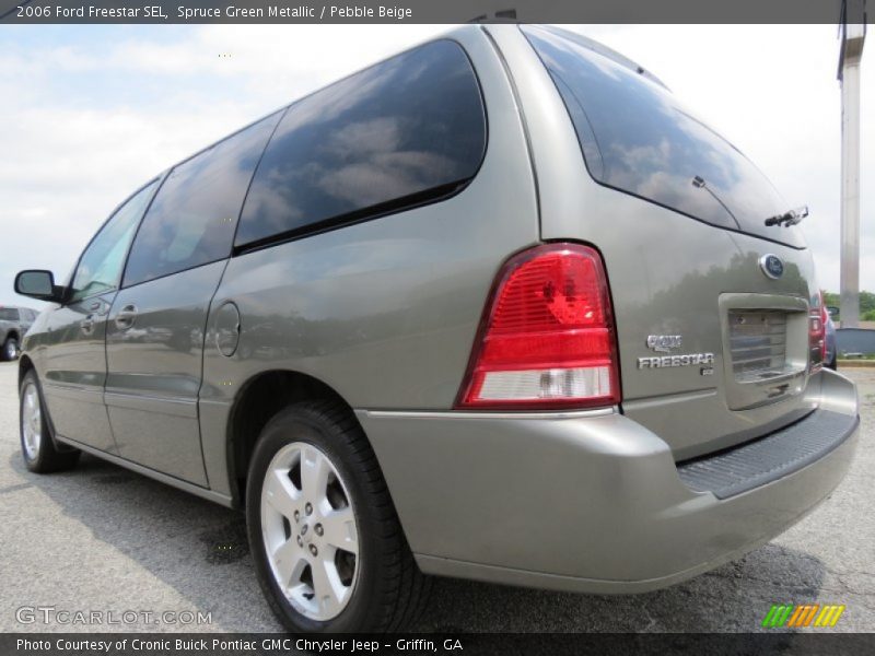 Spruce Green Metallic / Pebble Beige 2006 Ford Freestar SEL