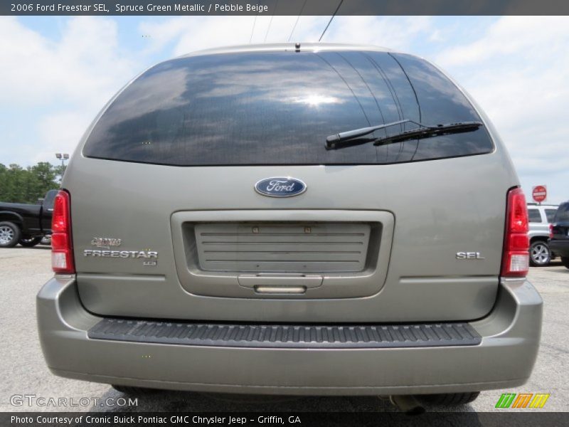 Spruce Green Metallic / Pebble Beige 2006 Ford Freestar SEL