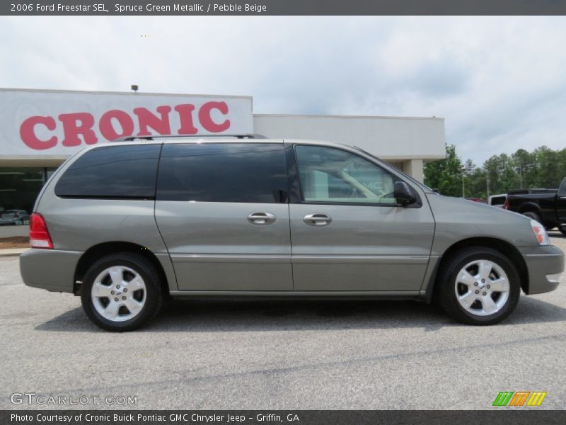 Spruce Green Metallic / Pebble Beige 2006 Ford Freestar SEL